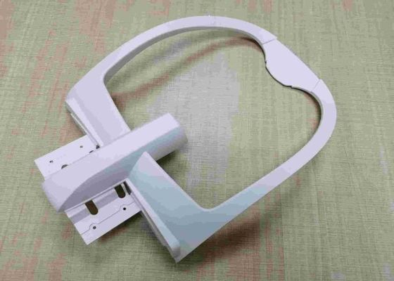 White Powder Coating Die Cast Fittings Medical Hot Chamber Casting