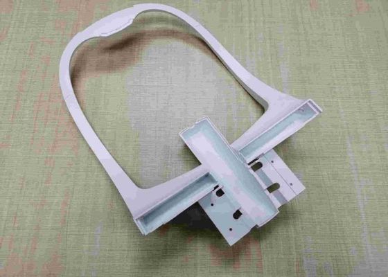 White Powder Coating Die Cast Fittings Medical Hot Chamber Casting