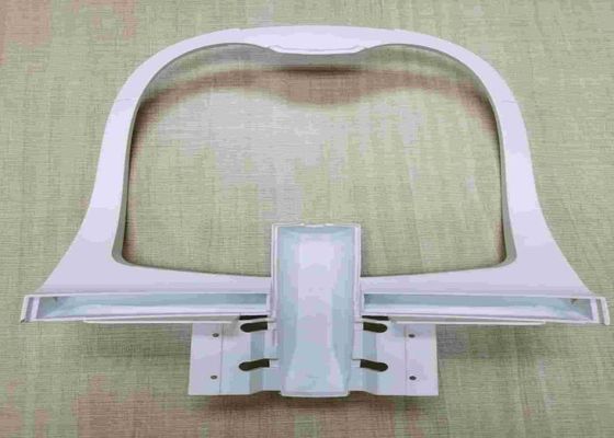White Powder Coating Die Cast Fittings Medical Hot Chamber Casting